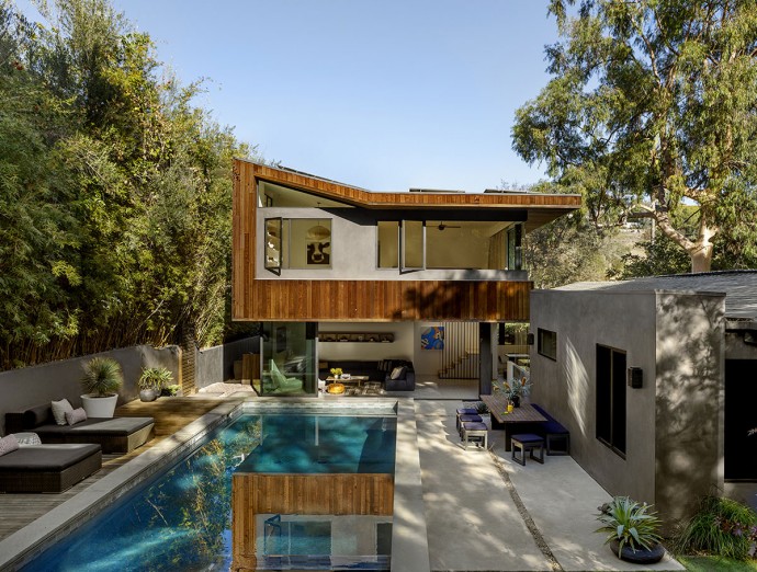 Современный дом в Лос-Анджелесе