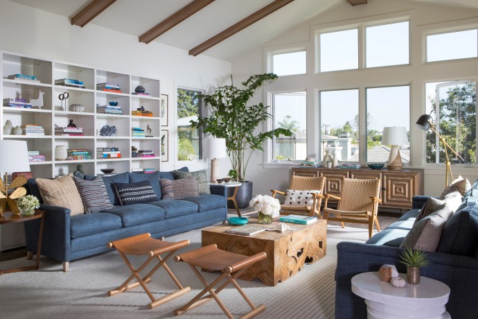 Дом дизайнера Анны Хакаторн в городе Манхэттен-Бич, Калифорния
