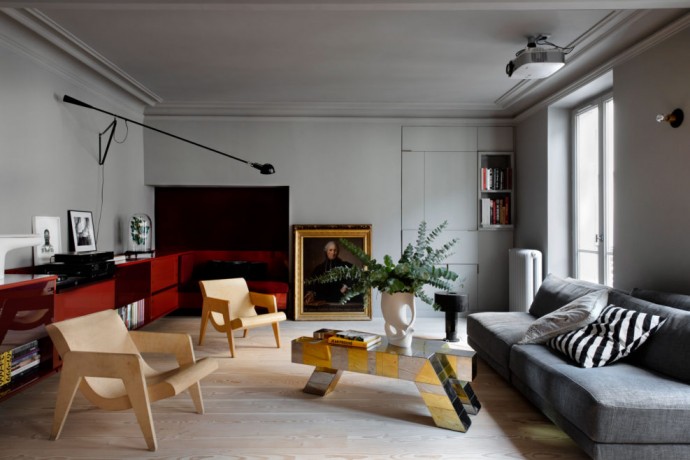 Квартира архитектора Федерико Мазотто в Париже