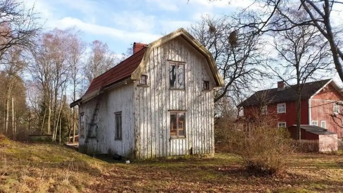 Деревенский дом 1933 года постройки в Даннике, Вестра-Гёталанд, Швеция