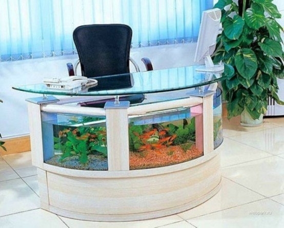 Аквариумы в интерьерах Аквариумы в интерьерах