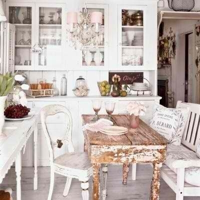 Кухни в стиле Shabby Chic