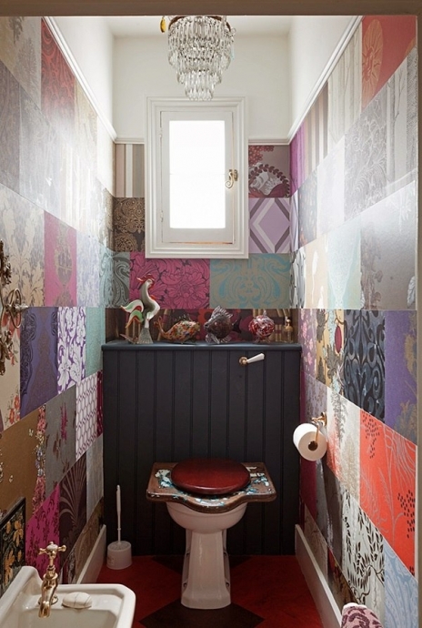 Эклектичный дизайн интерьера дома в Лондоне