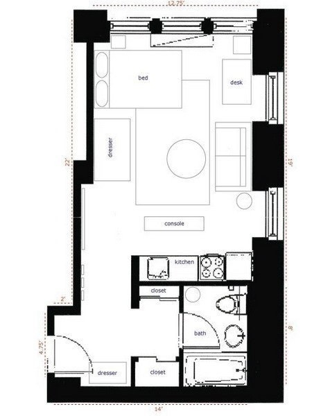 Студия 32 кв.м. Студия 32 кв.м.