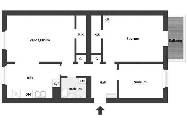 Квартира площадью 83 кв.м. Квартира площадью 83 кв.м.