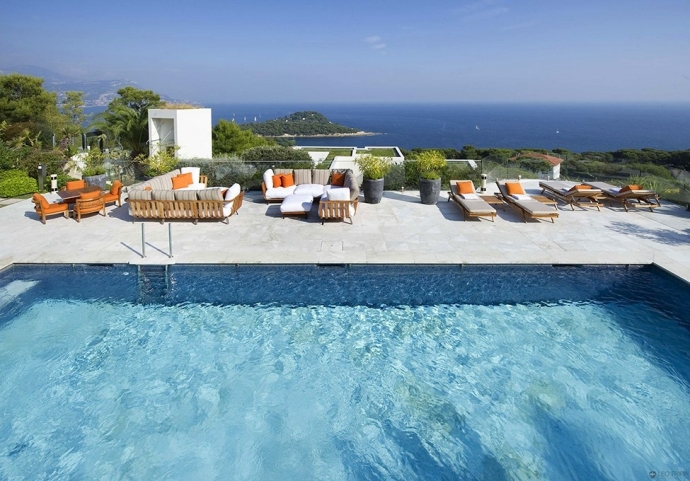 Вилла Cap Ferrat с видом на Средиземное море Вилла Cap Ferrat с видом на Средиземное море