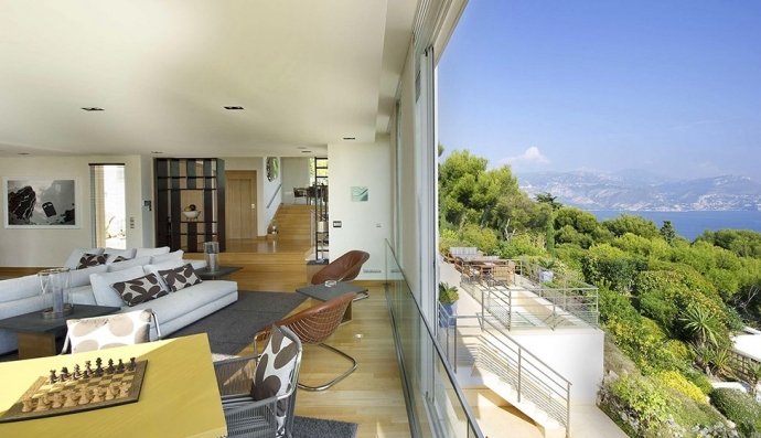Вилла Cap Ferrat с видом на Средиземное море Вилла Cap Ferrat с видом на Средиземное море