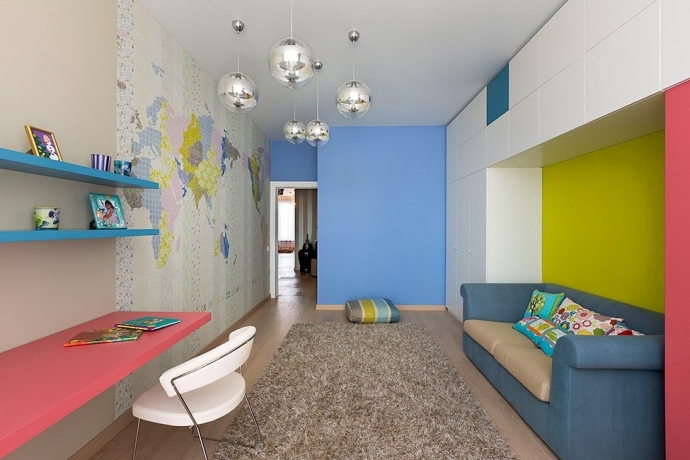 Дизайн интерьера квартиры площадью 126 кв.м.