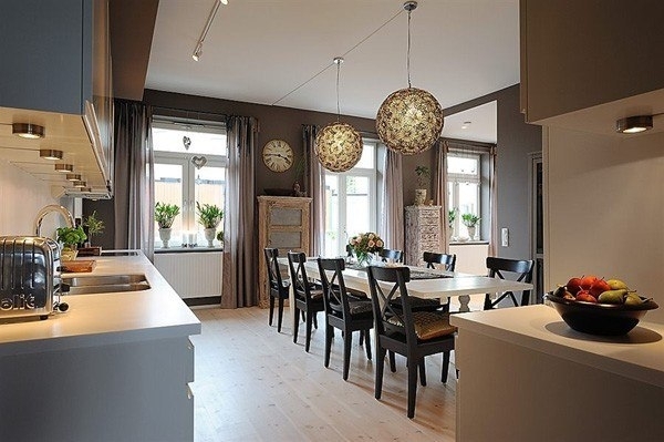 Роскошный интерьер квартиры в Швеции