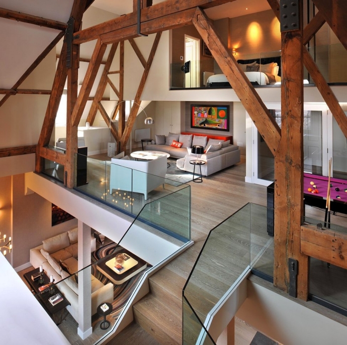 Трехэтажный пентхаус в Лондоне от TG Studio