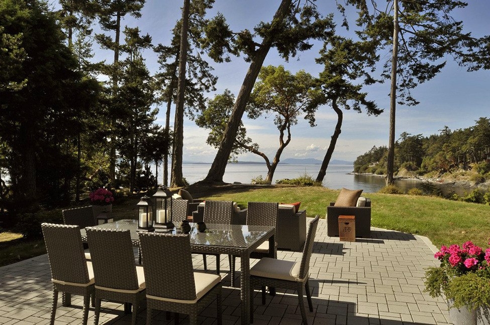 Дом у залива в штате Вашингтон