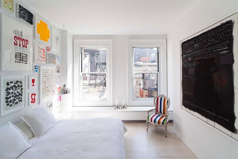 Двухэтажные апартаменты на Манхэттене