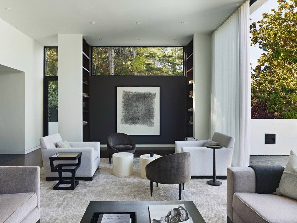 Соврменный особняк в американском штате Орегон Соврменный особняк в американском штате Орегон