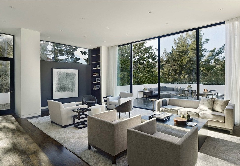 Соврменный особняк в американском штате Орегон Соврменный особняк в американском штате Орегон