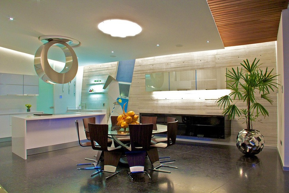 Футуристический особняк в Канкуне, Мексика