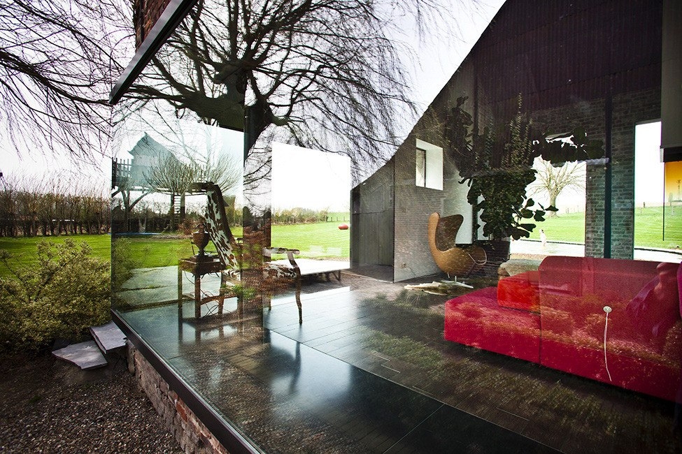 Современный фермерский дом в Бельгии