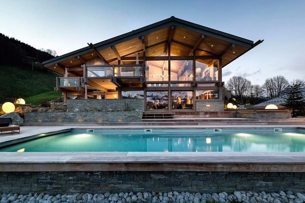 Особняк с мужским интерьером