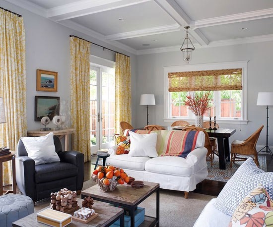 Уютный домик в светлых тонах