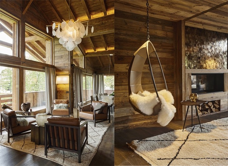 Искусство современного шале от студии Megeve Refuge