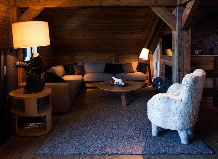 Искусство современного шале от студии Megeve Refuge