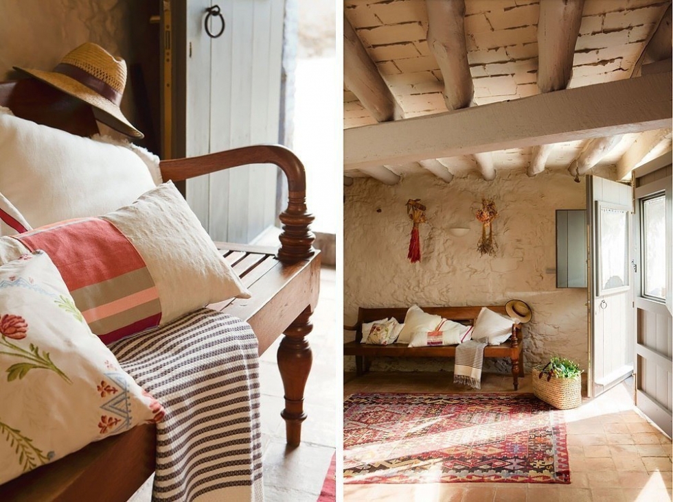 Уютный дом в жаркой стране.