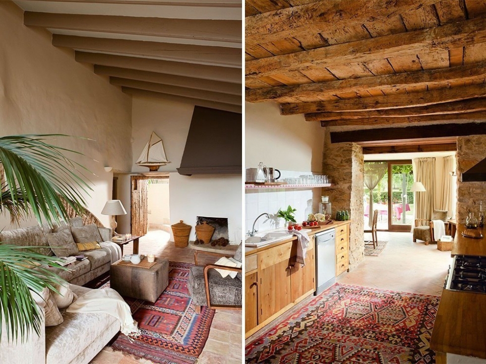 Уютный дом в жаркой стране.