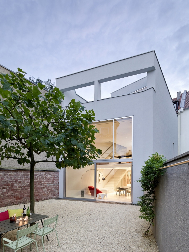 Дом в Гейдельберге: офис и жилая квартира в одном месте