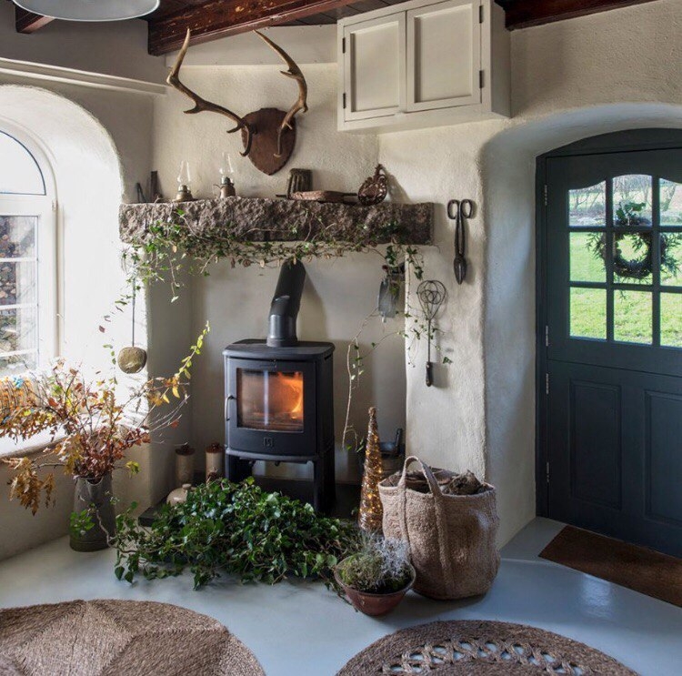 Восстановленный дом в корнуолле.