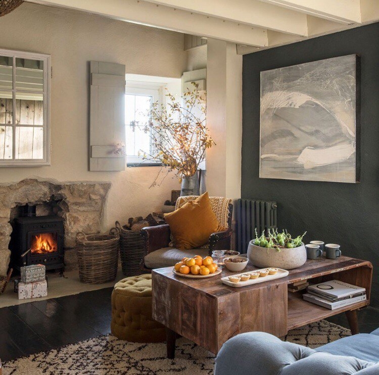 Восстановленный дом в корнуолле.