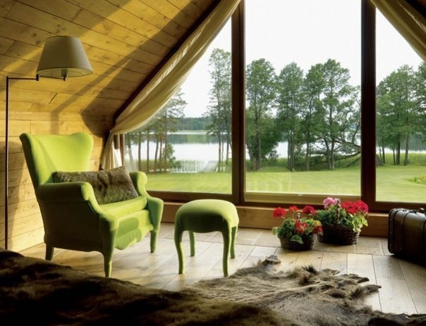 Деревянный дом в польше