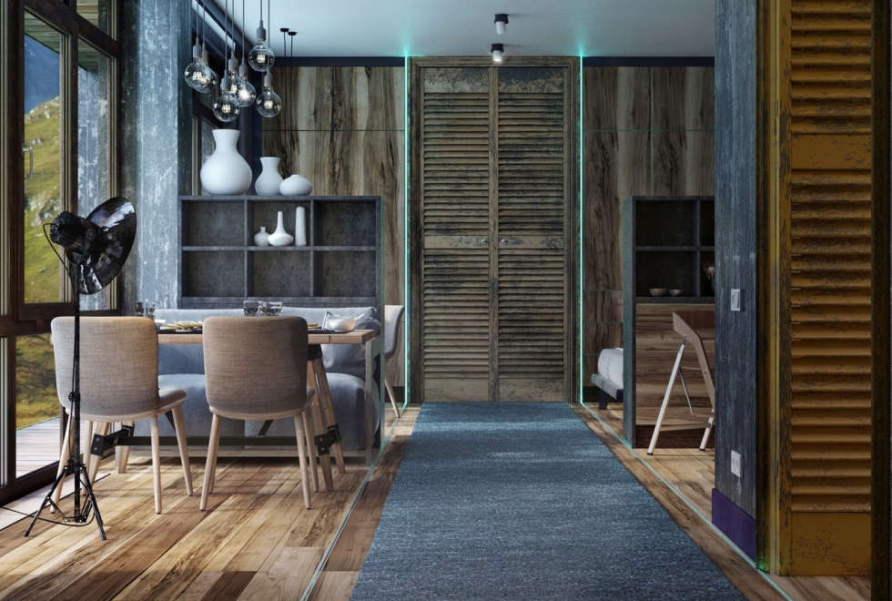 Интерьер гостевого дома.