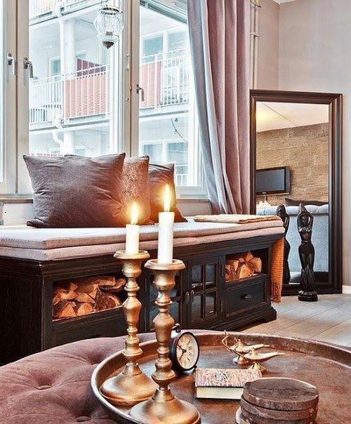 Стильная и уютная квартира в Стокгольме