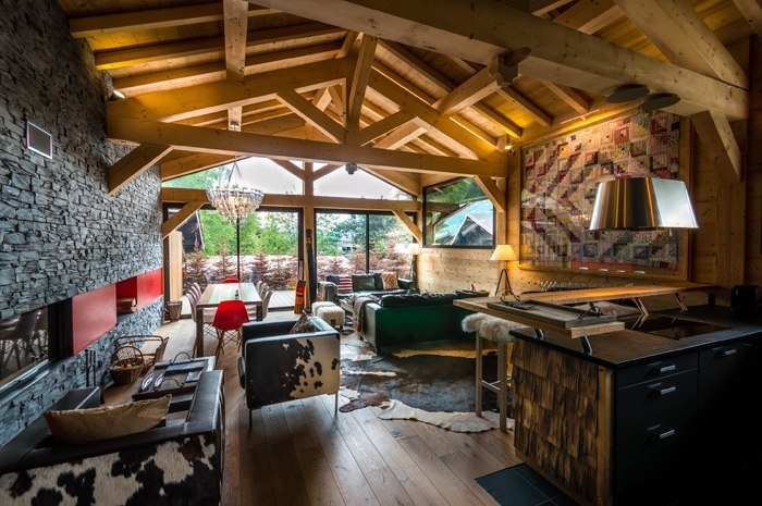 Модное шале iGloo во Франции Модное шале iGloo во Франции