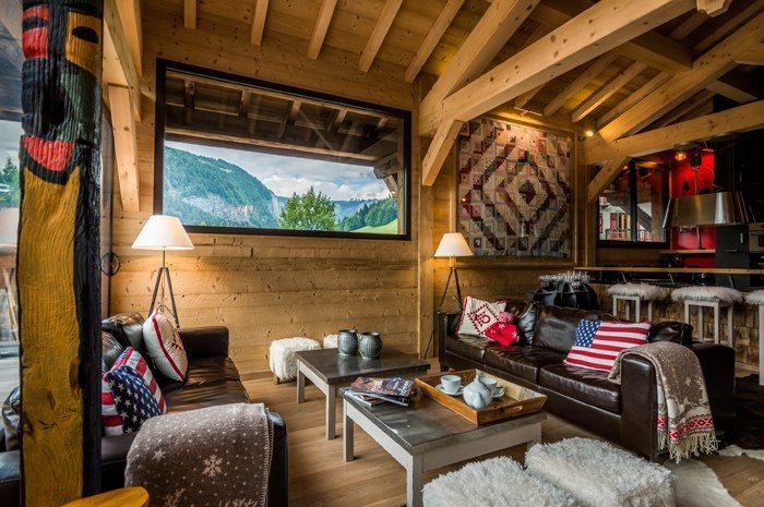 Модное шале iGloo во Франции Модное шале iGloo во Франции