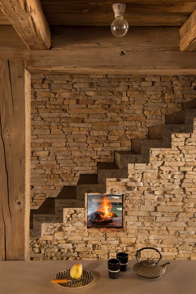 Прекрасное альпийское шале дизайнера в дали от популярных курортов