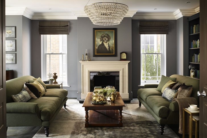 Интерьеры, сделанные с любовью — красивый дом в пригороде Лондона