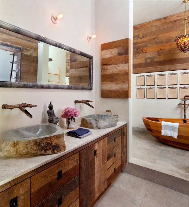 Современные апартаменты с террасой в Нью-Йорке