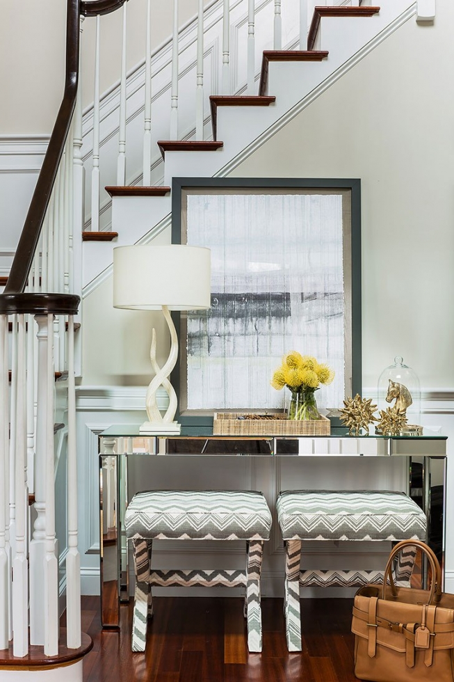 Дом в США: приятная современная классика и яркие детали Дом в США: приятная современная классика и яркие детали