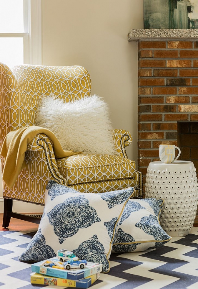 Дом в США: приятная современная классика и яркие детали Дом в США: приятная современная классика и яркие детали