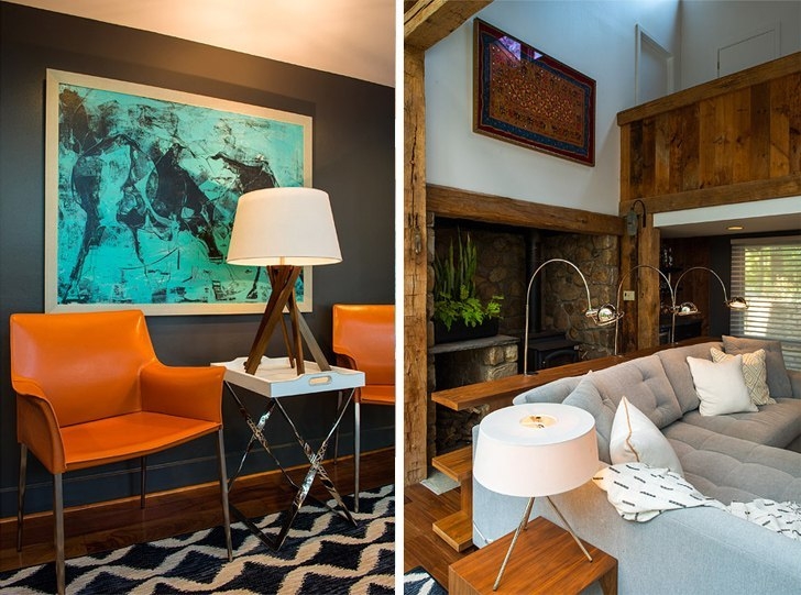 Уютный урбанистический дизайн загородного дома в Филадельфии Уютный урбанистический дизайн загородного дома в Филадельфии