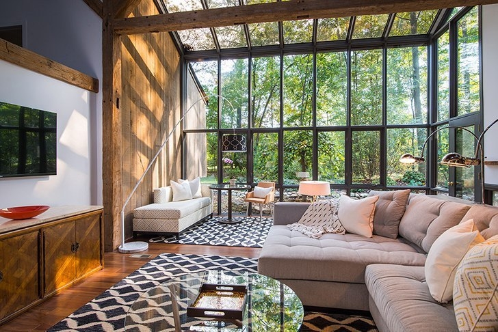 Уютный урбанистический дизайн загородного дома в Филадельфии Уютный урбанистический дизайн загородного дома в Филадельфии