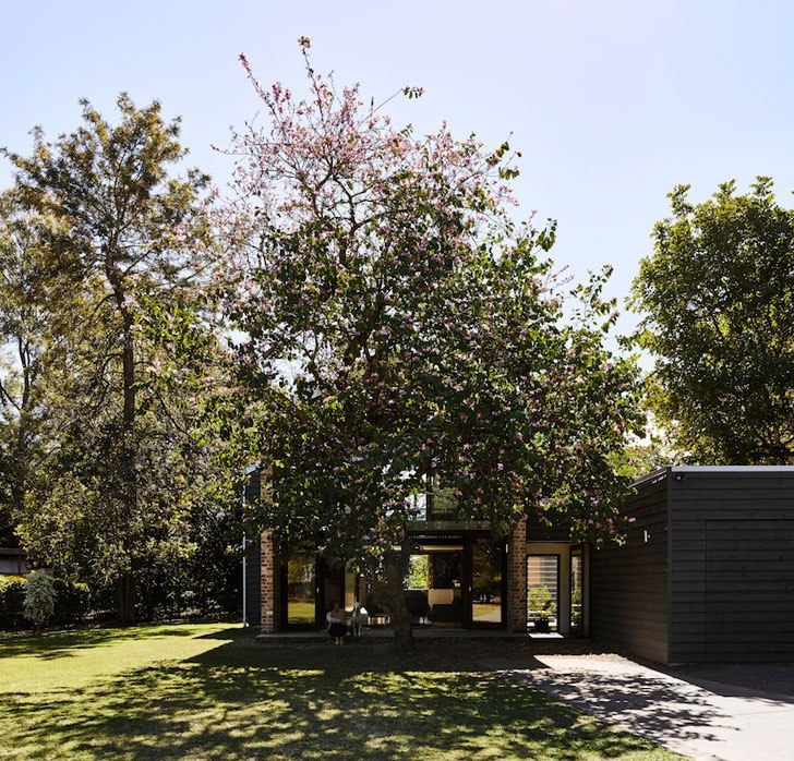 Небольшой дом с огромными окнами в Австралии Небольшой дом с огромными окнами в Австралии