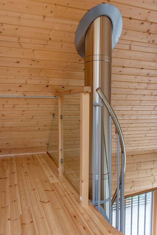 Необычный деревянный дом на берегу озера в Финляндии Необычный деревянный дом на берегу озера в Финляндии