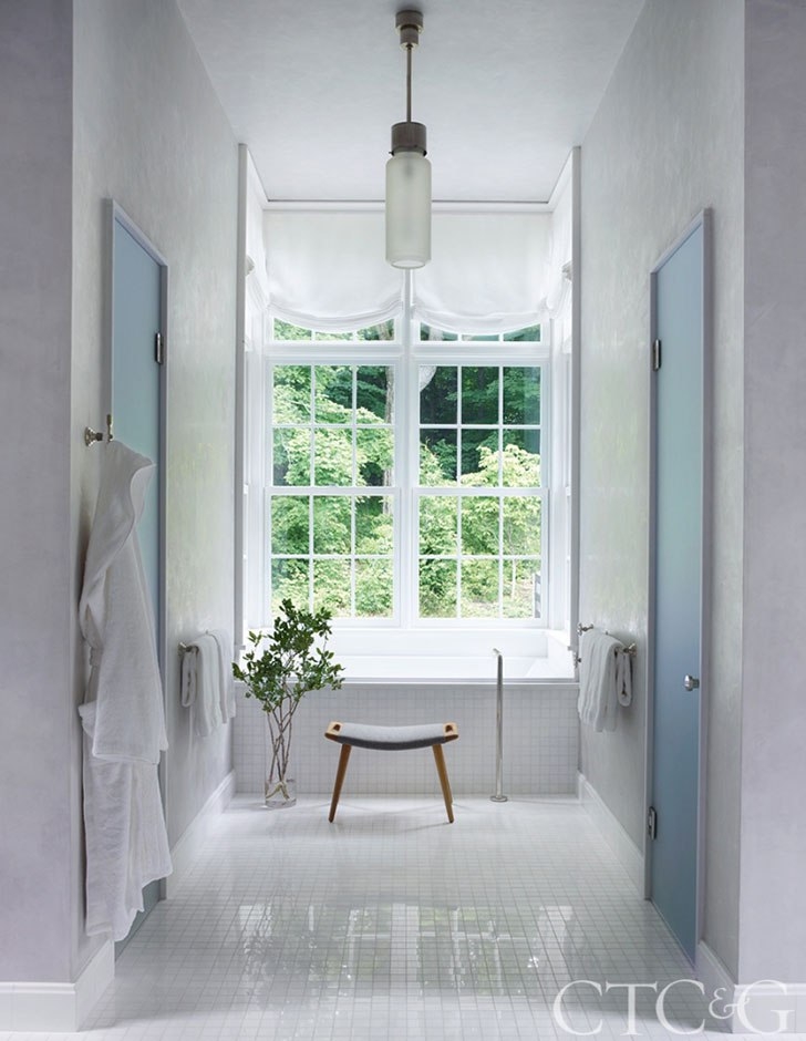 Традиции в современном исполнении в дизайне загородного дома в США