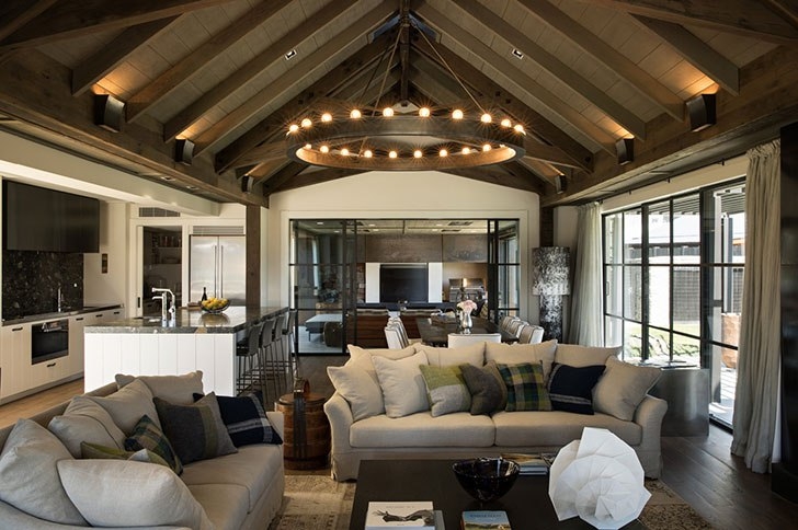 Новая Зеландия: великолепный загородный дом Новая Зеландия: великолепный загородный дом