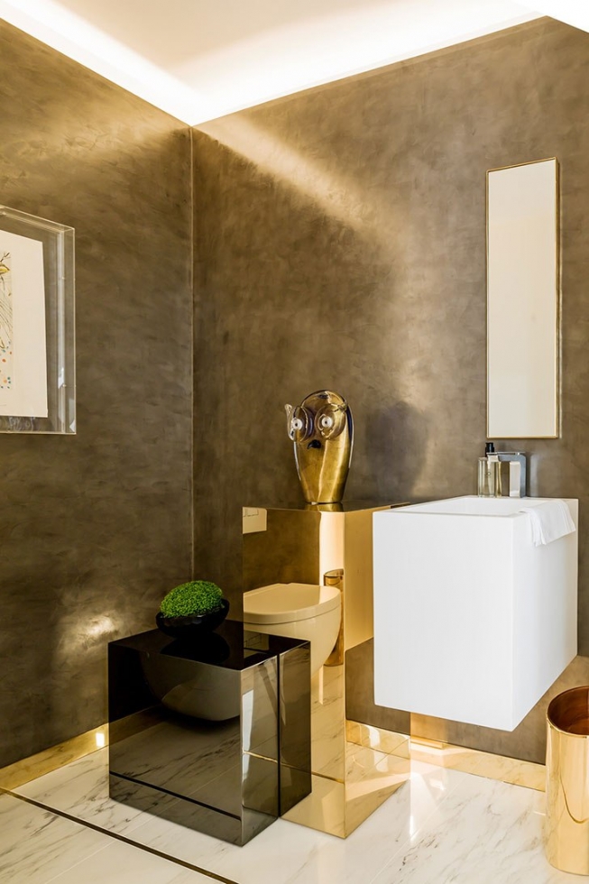 Большой дом известного дизайнера Kelly Hoppen в Лондоне