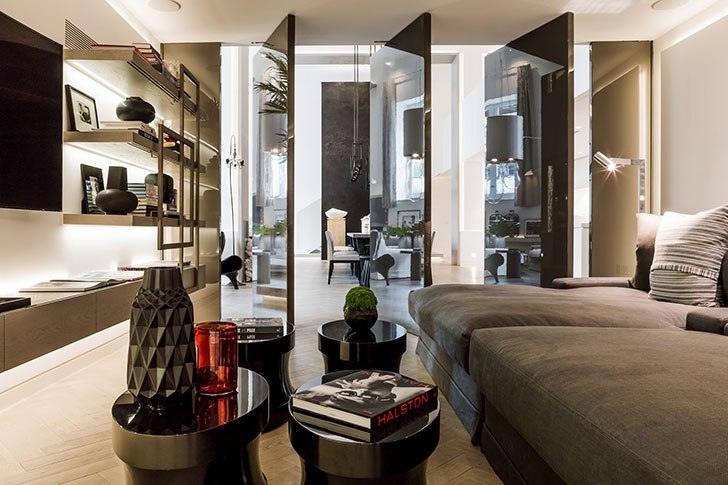 Большой дом известного дизайнера Kelly Hoppen в Лондоне