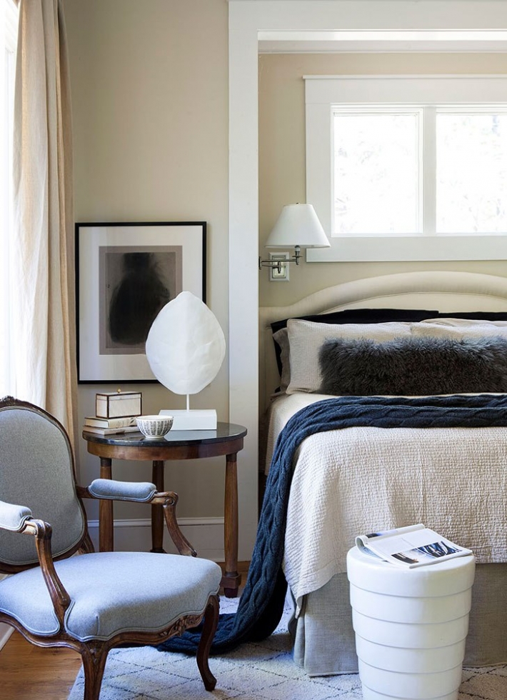 Элегантный и благородный интерьер деревянного коттеджа в США Элегантный и благородный интерьер деревянного коттеджа в США