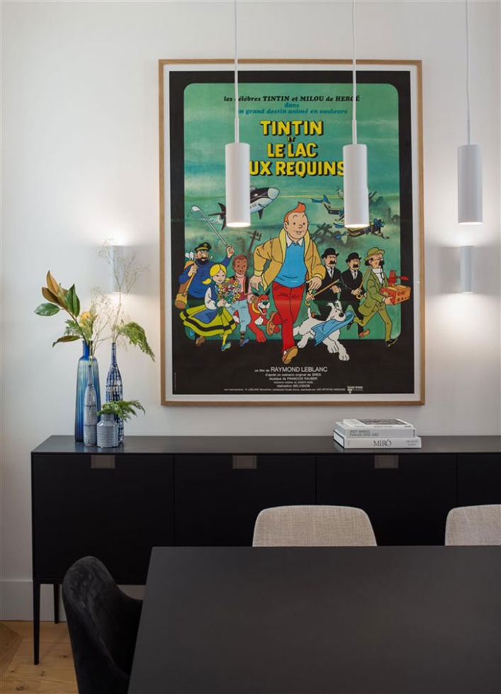 Яркий интерьер в доме 19-ого века в Барселоне