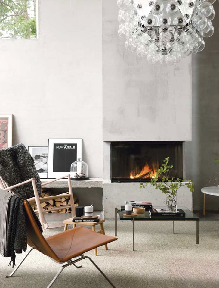 Современный дизайн дома посреди нетронутой природы